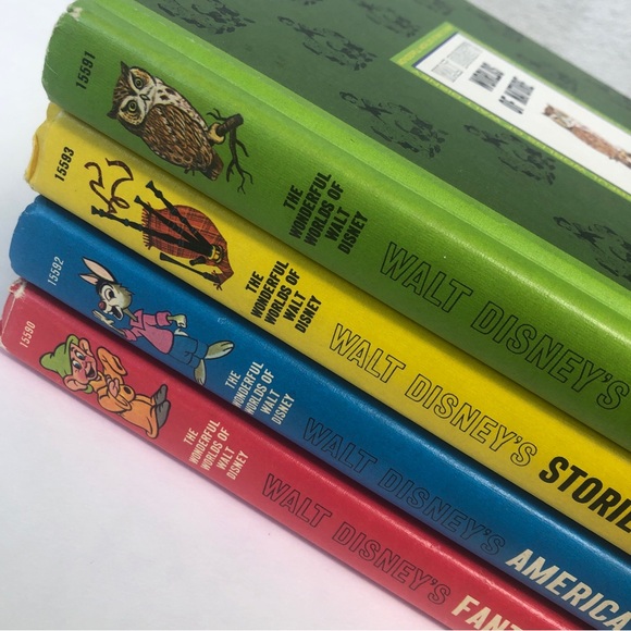 Vintage Disney Books ✨ c.1967 ✨ Set of 4 - Picture 5 of 16